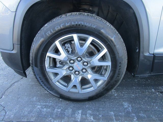 Used 2021 GMC Acadia SLE with VIN 1GKKNKLAXMZ119206 for sale in Daleville, IN