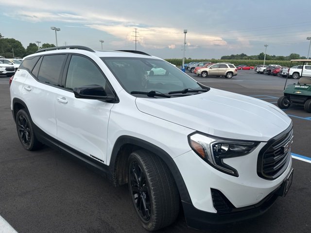 Used 2021 GMC Terrain SLE with VIN 3GKALMEV9ML348254 for sale in Daleville, IN