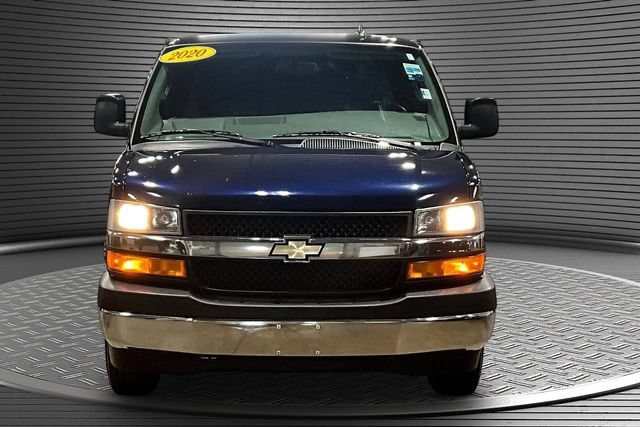 Used 2020 Chevrolet Express Cargo Work Van with VIN 1GCWGAFP5L1148885 for sale in Daleville, IN