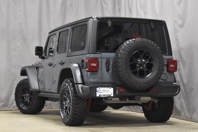 Used 2024 Jeep Wrangler 4-Door Willys with VIN 1C4PJXDG9RW250844 for sale in Pulaski, WI