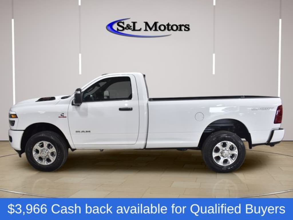 New 2026 Ram 2500 BIG HORN REGULAR CAB 4X4 8' BOX Pickup