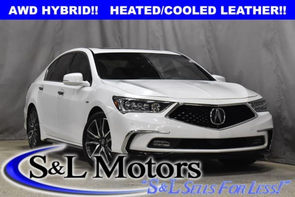 Used 2018 Acura RLX Sport Hybrid Base Sedan