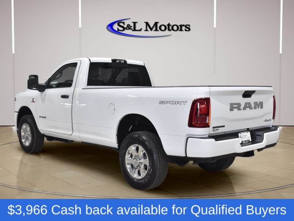 New 2026 Ram 2500 BIG HORN REGULAR CAB 4X4 8' BOX Pickup