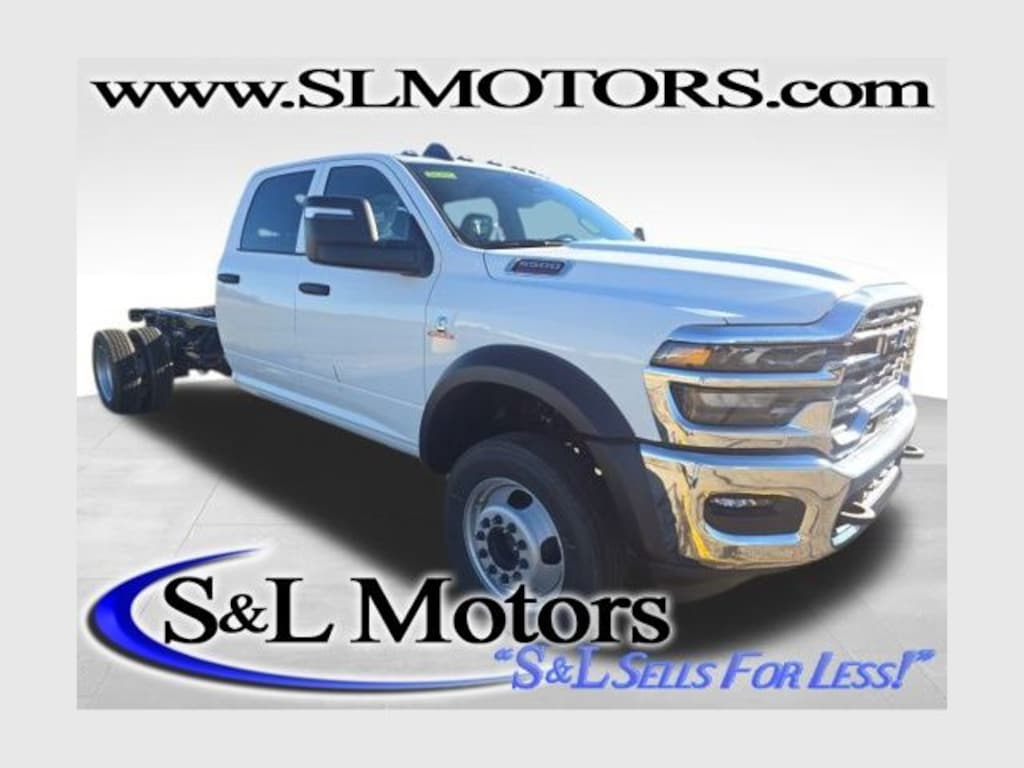 New 2026 Ram 5500 Chassis Cab 5500 TRADESMAN CHASSIS CREW CAB 4X4 84' CA Pickup