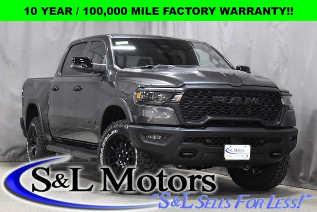 New 2026 Ram 1500 REBEL CREW CAB 4X4 5'7 BOX Pickup
