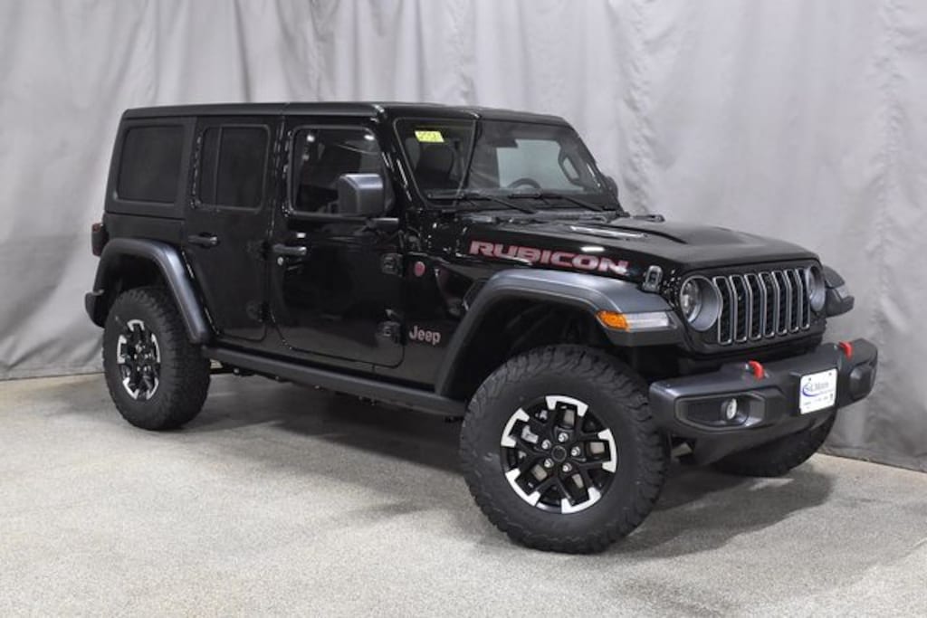 New 2025 Jeep Wrangler 4-DOOR RUBICON Sport Utility