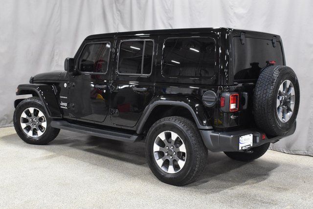 Used 2023 Jeep Wrangler 4-Door Sahara with VIN 1C4HJXEGXPW506831 for sale in Pulaski, WI