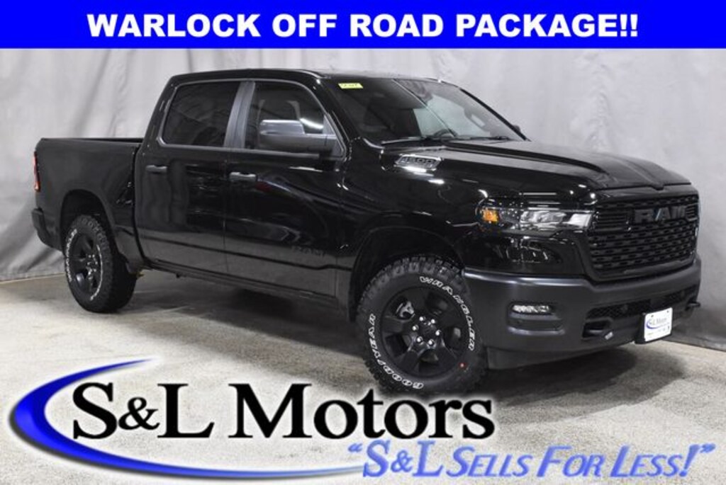 New 2026 Ram 1500 WARLOCK CREW CAB 4X4 5'7 BOX Pickup