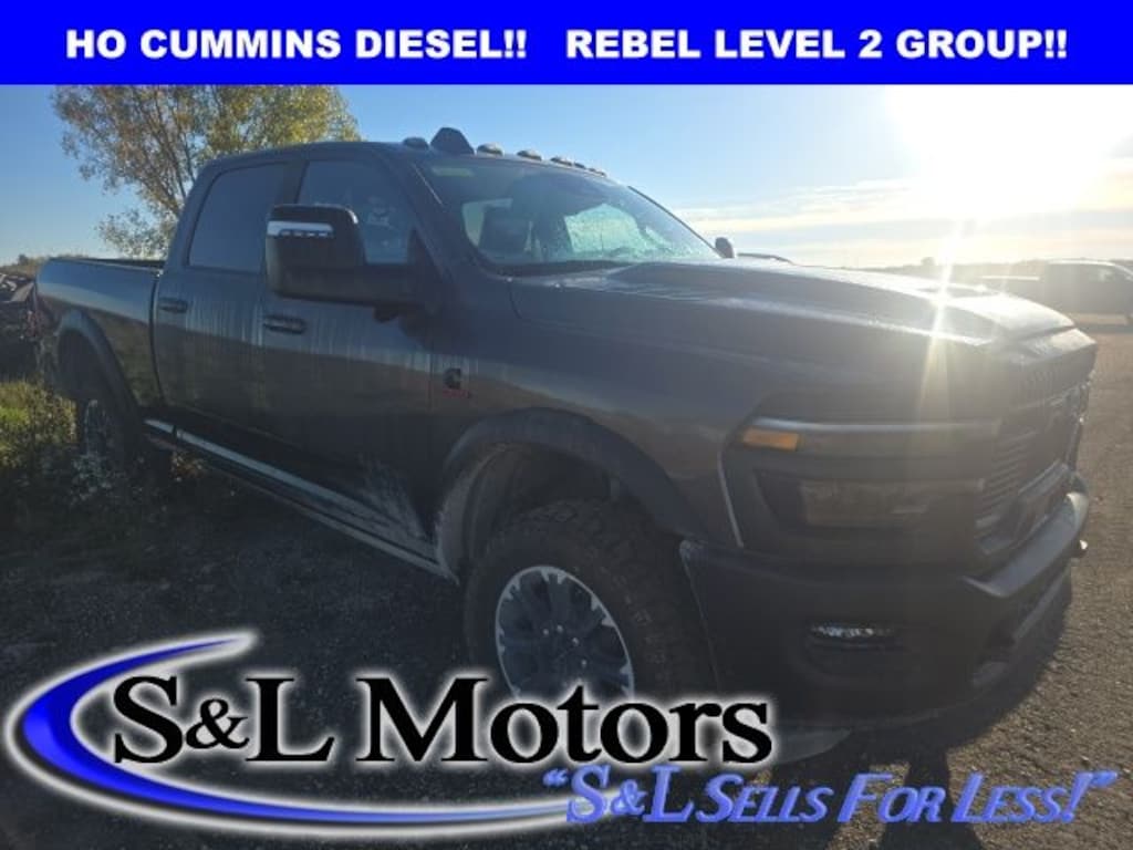 New 2026 Ram 2500 REBEL CREW CAB 4X4 6'4 BOX Pickup
