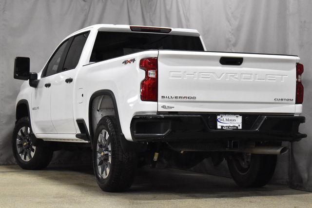 Used 2024 Chevrolet Silverado 2500HD Custom with VIN 2GC4YME72R1203822 for sale in Pulaski, WI