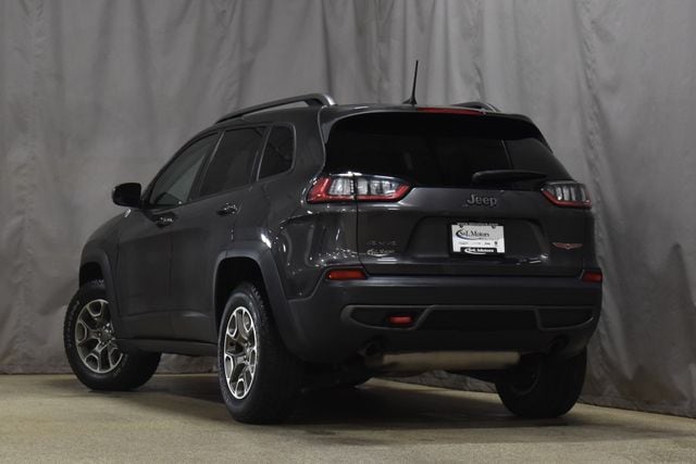 Certified 2020 Jeep Cherokee Trailhawk with VIN 1C4PJMBN1LD594462 for sale in Pulaski, WI