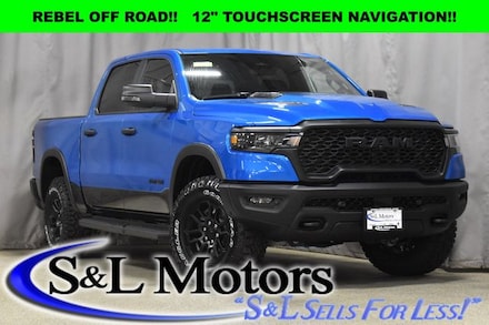 2026 Ram 1500 REBEL CREW CAB 4X4 5'7 BOX Pickup