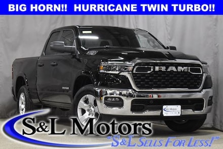 2025 Ram 1500 BIG HORN QUAD CAB 4X4 6'4 BOX Pickup