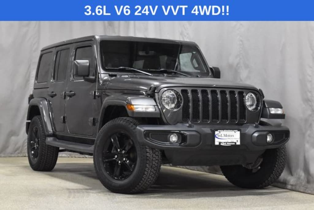 Used 2020 Jeep Wrangler Unlimited Sahara Altitude SUV