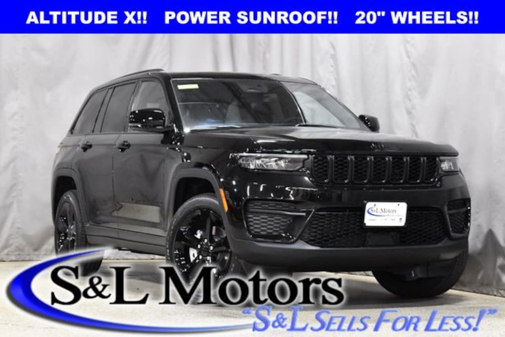 New 2025 Jeep Grand Cherokee ALTITUDE X 4X4 Sport Utility