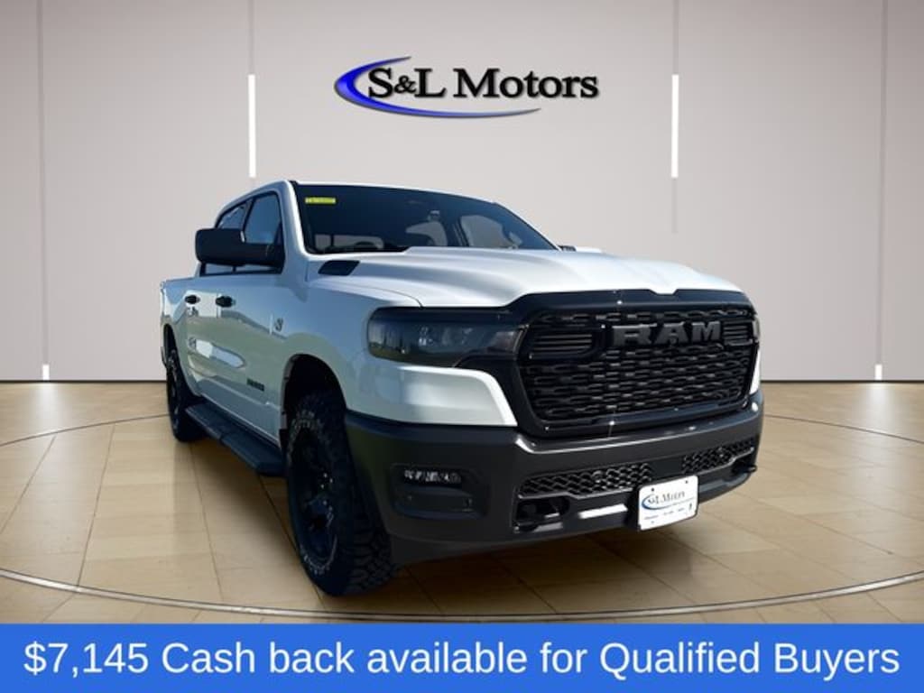 New 2026 Ram 1500 WARLOCK CREW CAB 4X4 5'7 BOX Pickup