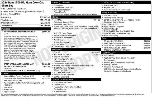 2026 RAM 1500 Big Horn/Lone Star - Photo 9