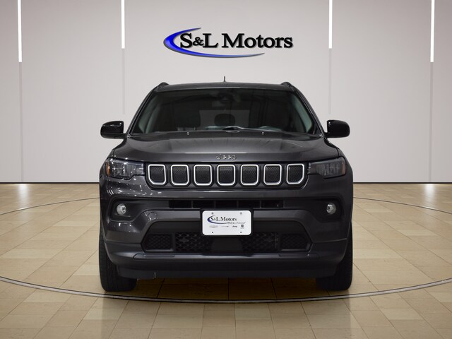 Used 2022 Jeep Compass Latitude with VIN 3C4NJDBB9NT151535 for sale in Pulaski, WI
