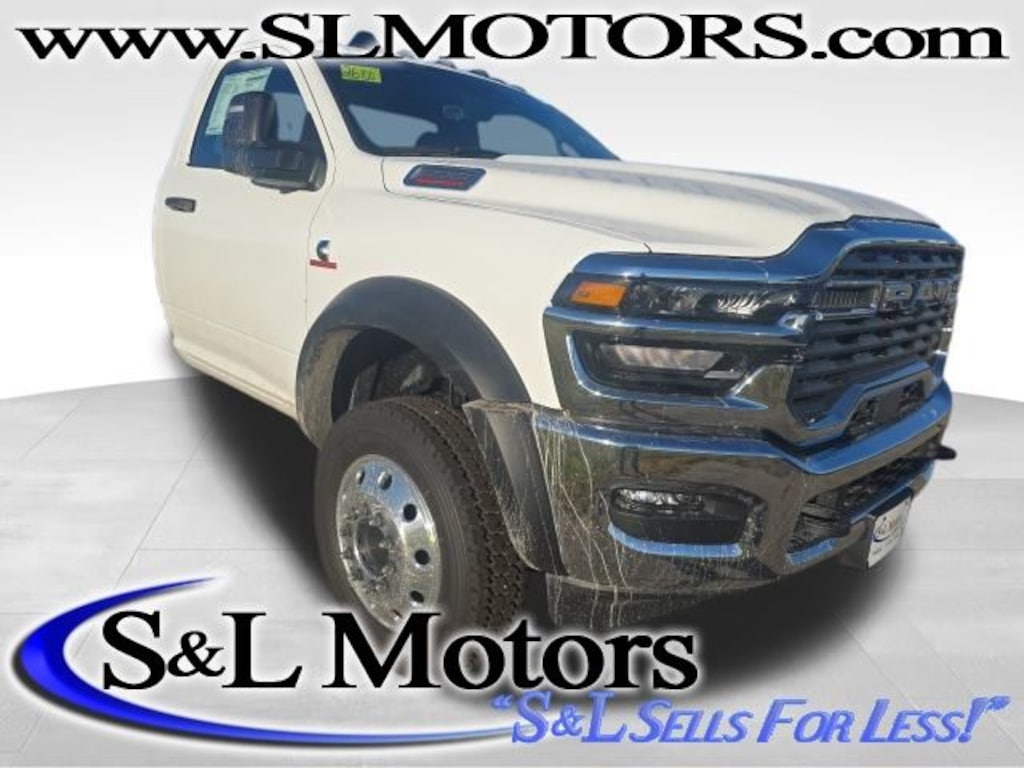 New 2026 Ram 5500 Chassis Cab 5500 TRADESMAN CHASSIS REGULAR CAB 4X4 84' CA Pickup