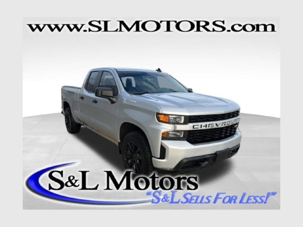 Used 2020 Chevrolet Silverado 1500 Custom Double Cab