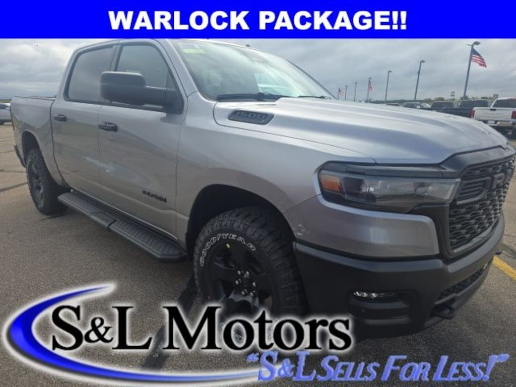 New 2026 Ram 1500 WARLOCK CREW CAB 4X4 5'7 BOX Pickup