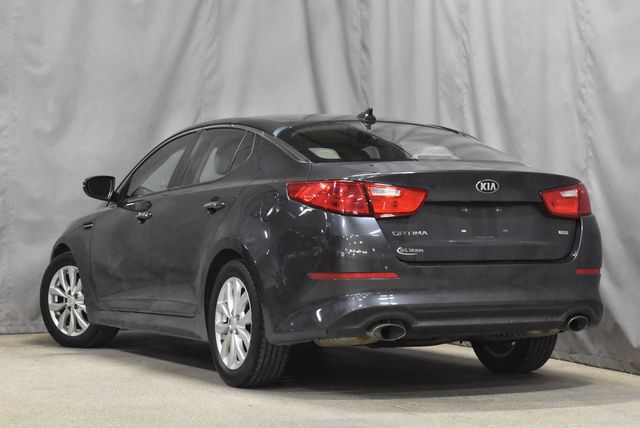 Used 2015 Kia Optima LX with VIN 5XXGM4A79FG467415 for sale in Pulaski, WI
