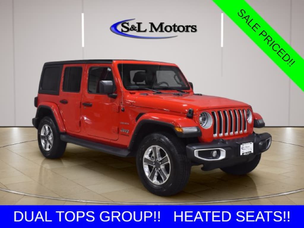 Used 2022 Jeep Wrangler Unlimited Sahara SUV