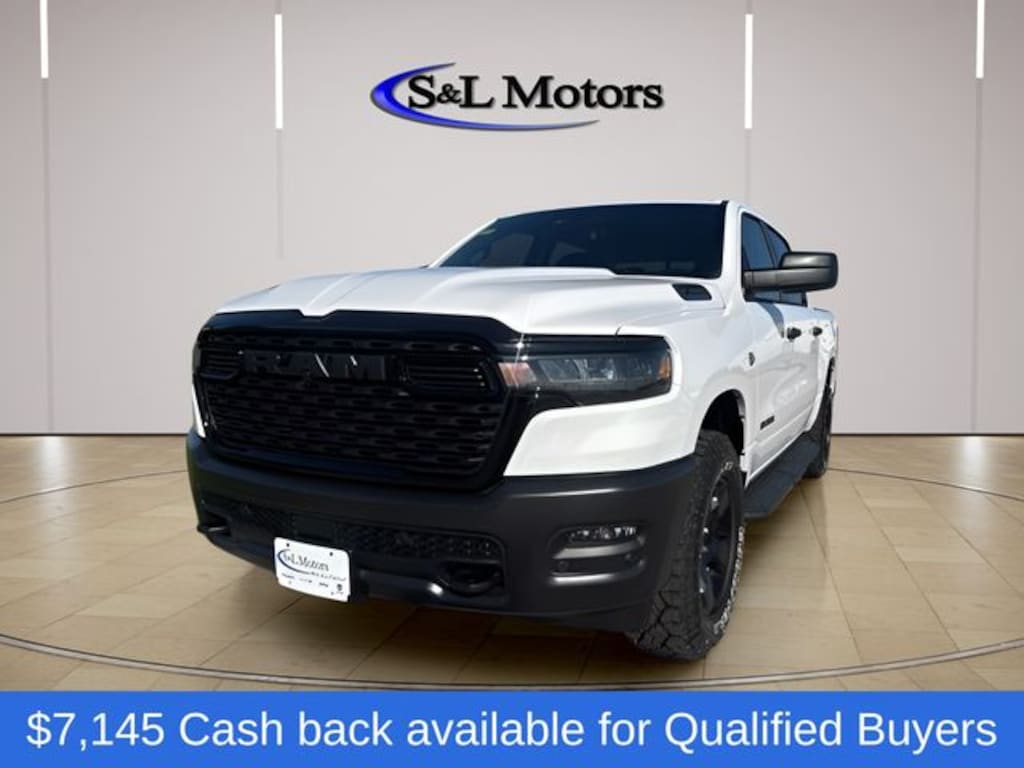 New 2026 Ram 1500 WARLOCK CREW CAB 4X4 5'7 BOX Pickup