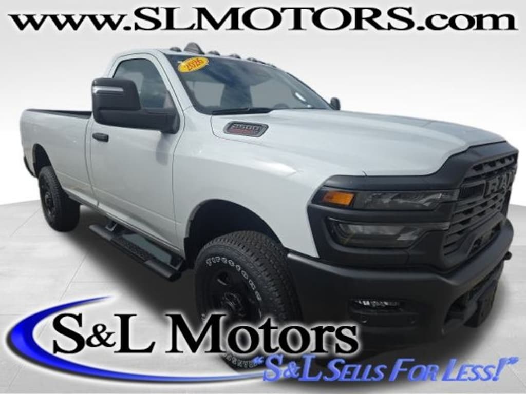 New 2026 Ram 2500 TRADESMAN REGULAR CAB 4X4 8' BOX Pickup