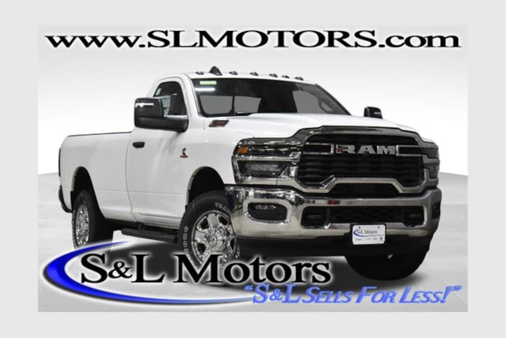 New 2026 Ram 3500 TRADESMAN REGULAR CAB 4X4 8' BOX Pickup