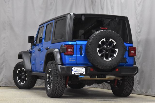 Certified 2024 Jeep Wrangler 4xe Rubicon 4XE with VIN 1C4RJXR67RW228088 for sale in Pulaski, WI