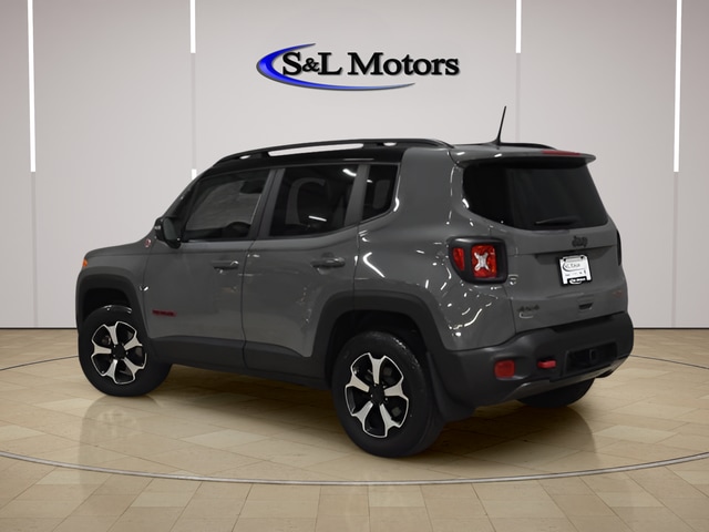 Certified 2021 Jeep Renegade Trailhawk with VIN ZACNJDC17MPN25715 for sale in Pulaski, WI