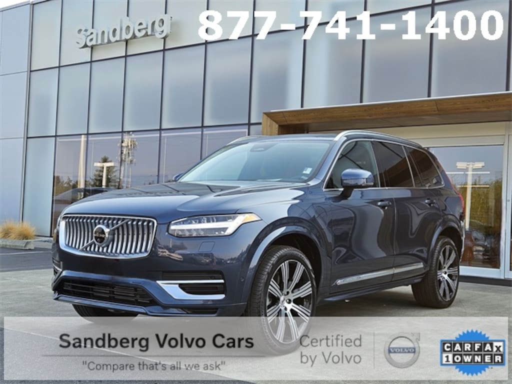 Certified 2024 Volvo XC90 plug-in hybrid T8 Plus Bright 7-Seater SUV