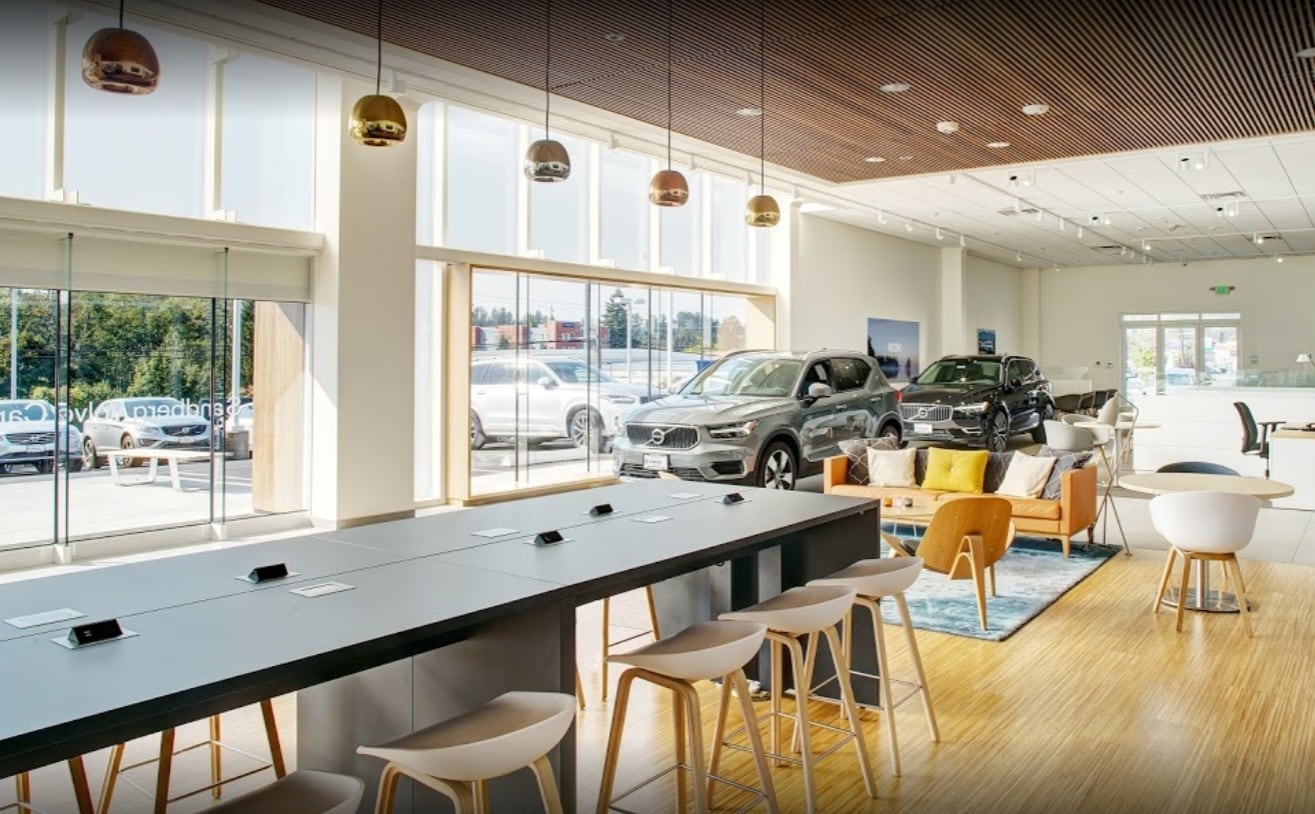 Sandberg Volvo Cars Guest Area in Seattle-Tacoma area