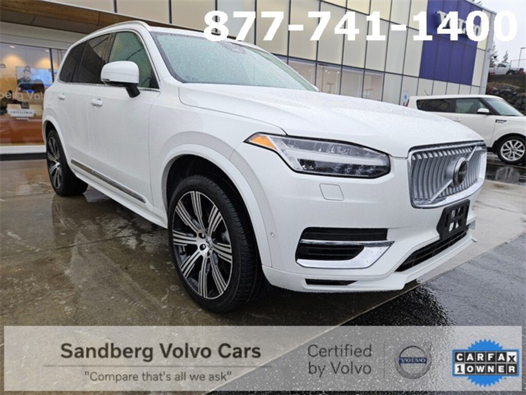 Certified 2024 Volvo XC90 plug-in hybrid T8 Ultimate Bright 7-Seater SUV