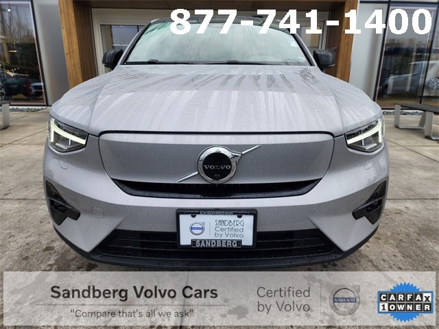 Certified 2023 Volvo C40 Ultimate with VIN YV4ED3GM6P2031401 for sale in Lynnwood, WA