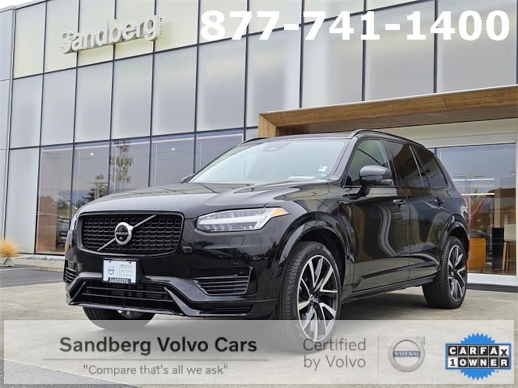 Certified 2023 Volvo XC90 Recharge Plug-In Hybrid Plus Dark 7-Seater SUV