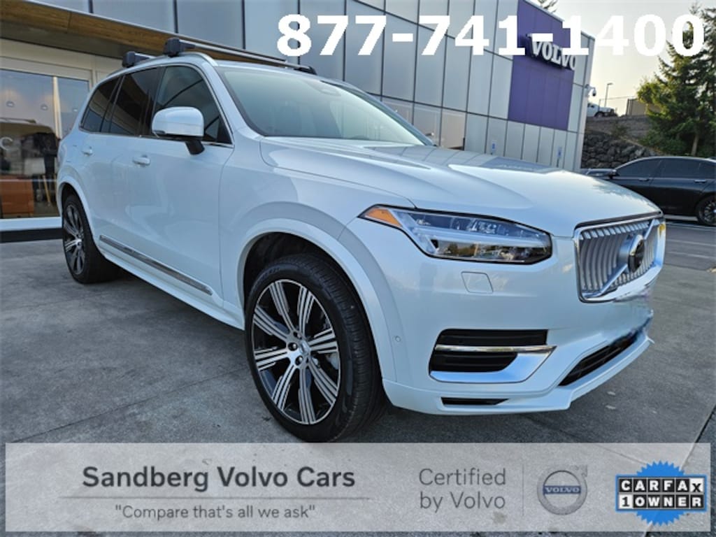 Certified 2023 Volvo XC90 Recharge Plug-In Hybrid Plus 6-Seater SUV