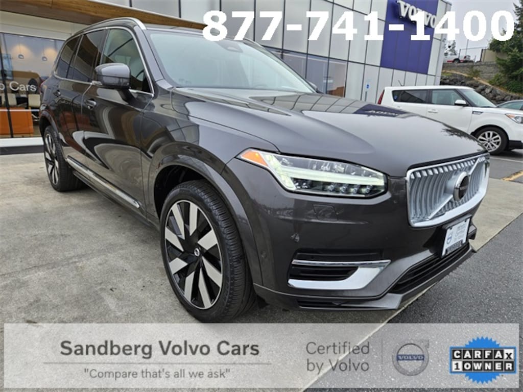 Certified 2023 Volvo XC90 Recharge Plug-In Hybrid Ultimate Bright 7-Seater SUV