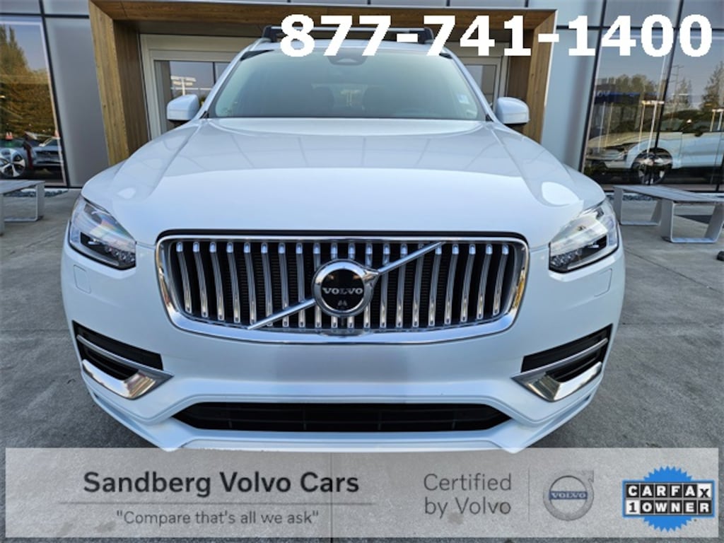 Certified 2023 Volvo XC90 Recharge Plug-In Hybrid Plus 6-Seater SUV