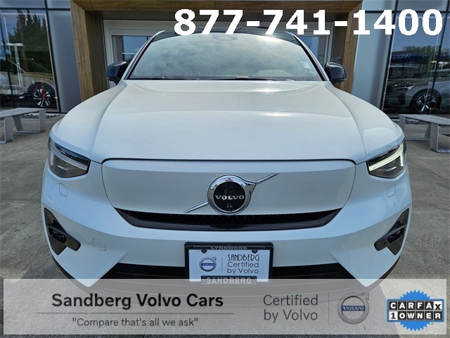 Certified 2023 Volvo C40 Ultimate with VIN YV4ED3GM3P2045093 for sale in Lynnwood, WA
