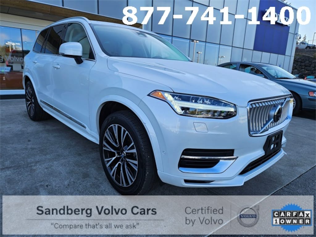 Certified 2024 Volvo XC90 plug-in hybrid T8 Plus Bright 7-Seater SUV