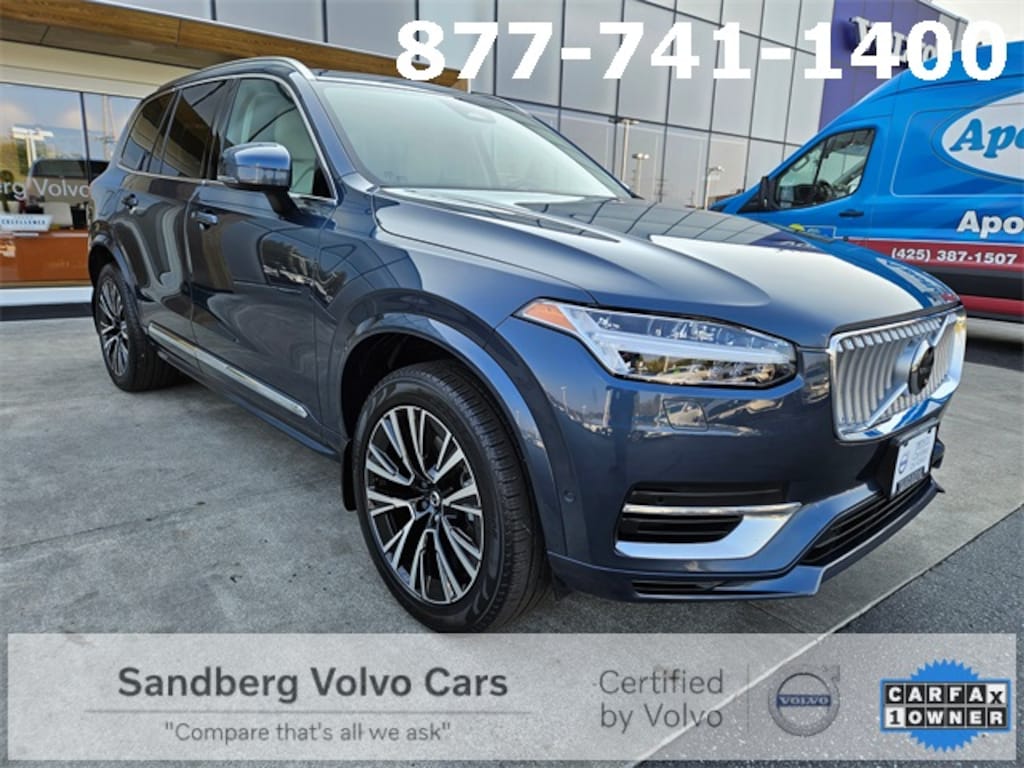 Certified 2023 Volvo XC90 Recharge Plug-In Hybrid Plus 6-Seater SUV