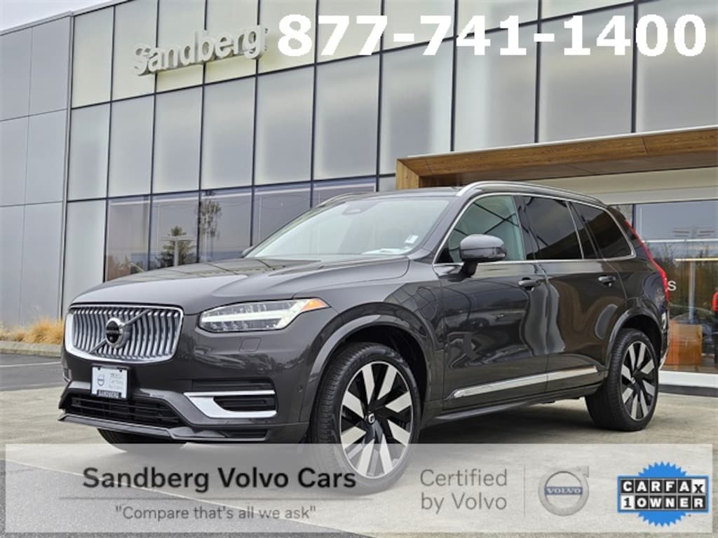 Certified 2023 Volvo XC90 Recharge Plug-In Hybrid Ultimate Bright 7-Seater SUV