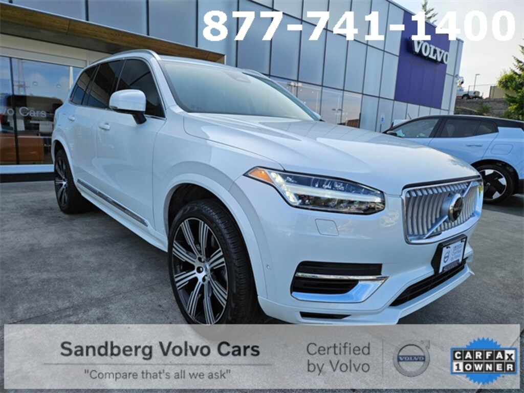 Certified 2024 Volvo XC90 plug-in hybrid T8 Plus Bright 7-Seater SUV