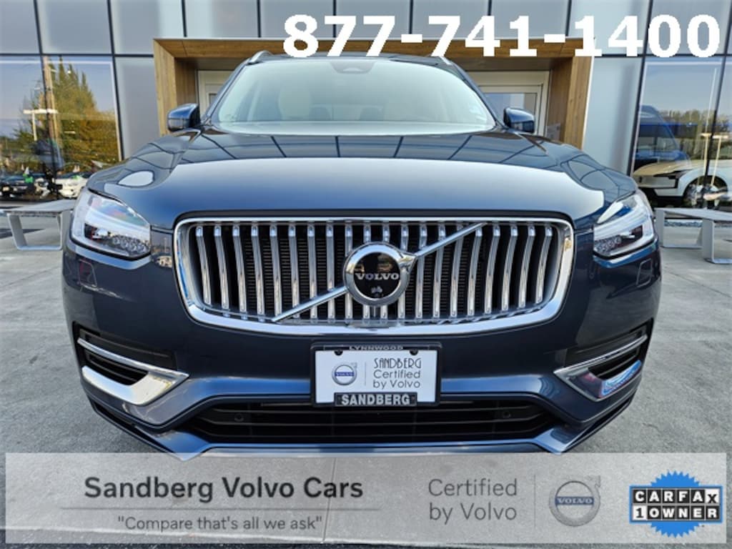 Certified 2023 Volvo XC90 Recharge Plug-In Hybrid Plus 6-Seater SUV