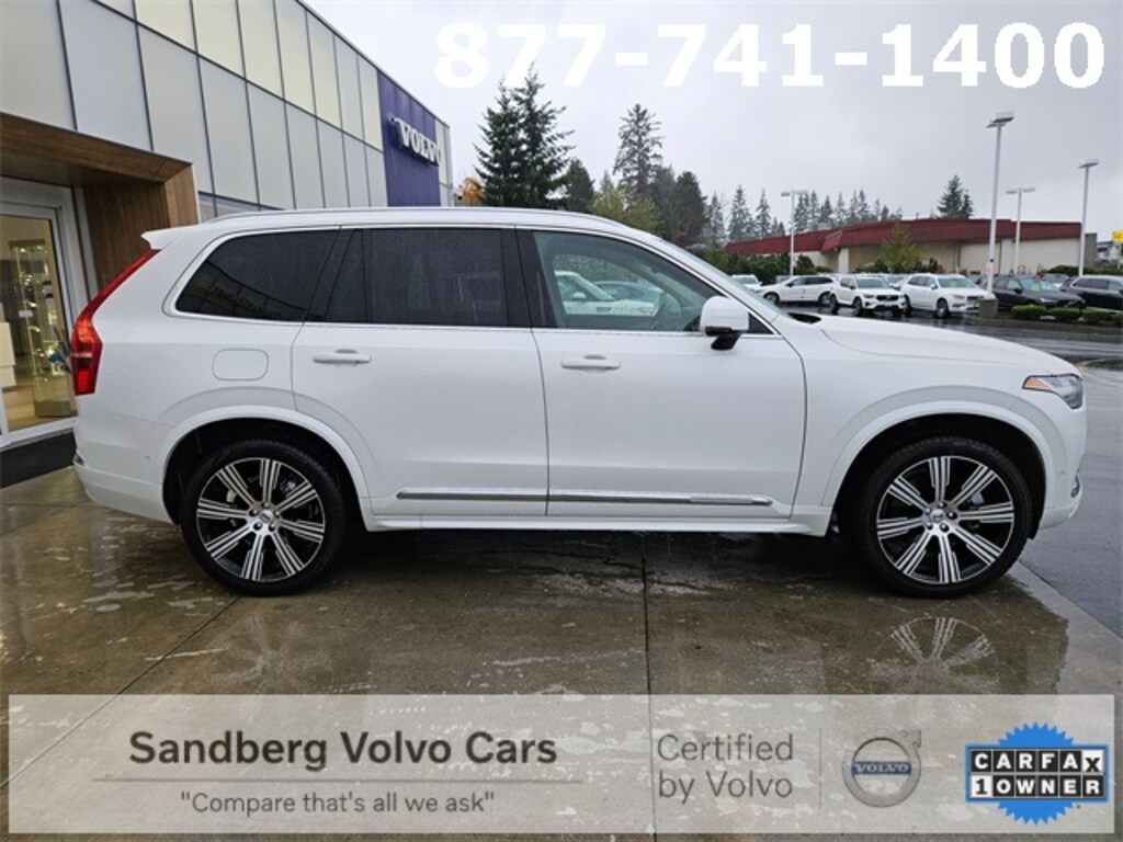 Certified 2024 Volvo XC90 plug-in hybrid T8 Ultimate Bright 7-Seater SUV