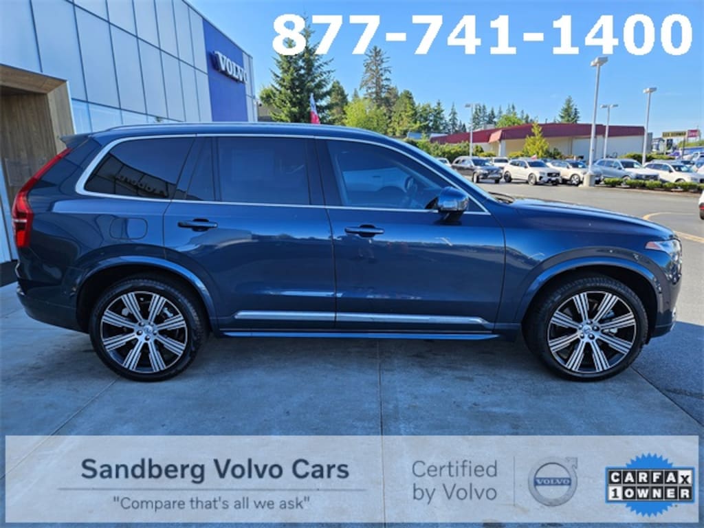 Certified 2024 Volvo XC90 plug-in hybrid T8 Ultimate Bright 7-Seater SUV