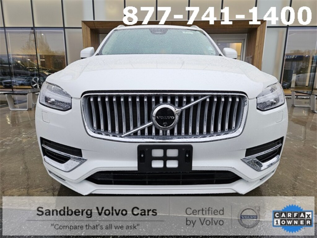 Certified 2024 Volvo XC90 plug-in hybrid T8 Ultimate Bright 7-Seater SUV