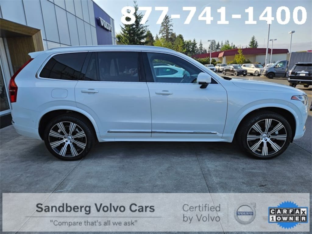 Certified 2024 Volvo XC90 plug-in hybrid T8 Ultimate Bright 7-Seater SUV